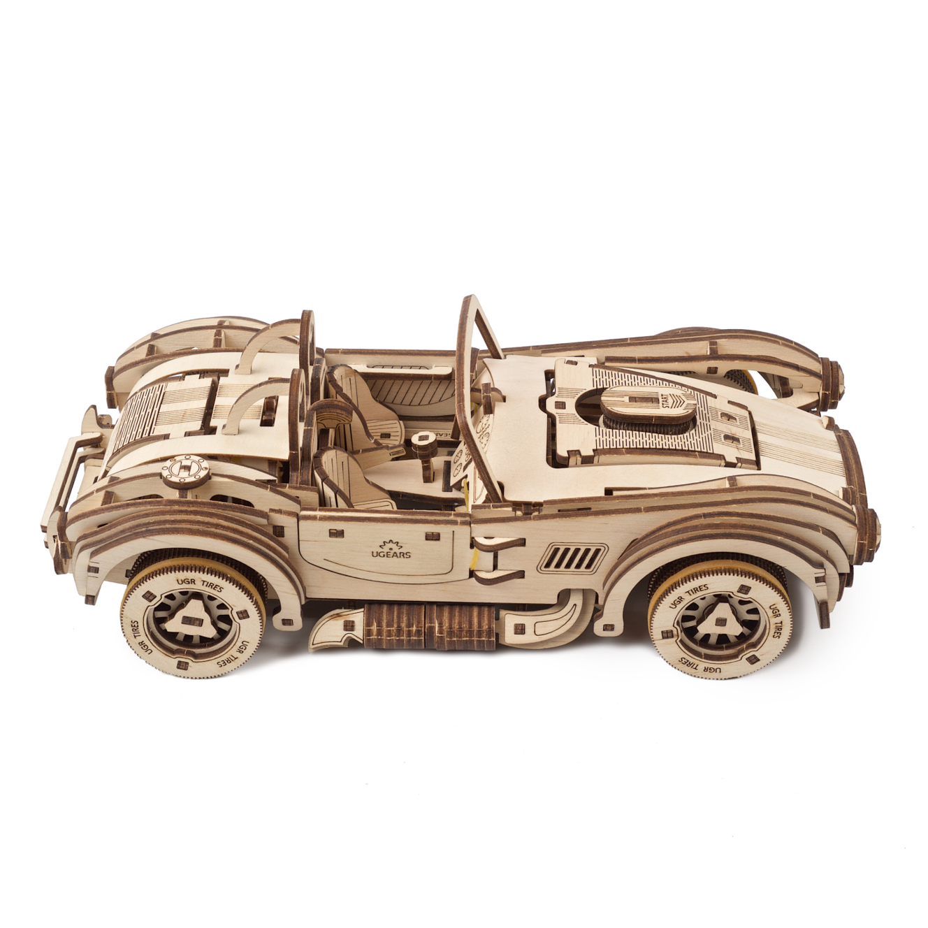 ugears-drift-cobra-racing-car-maquette-m-canique-bois image 3