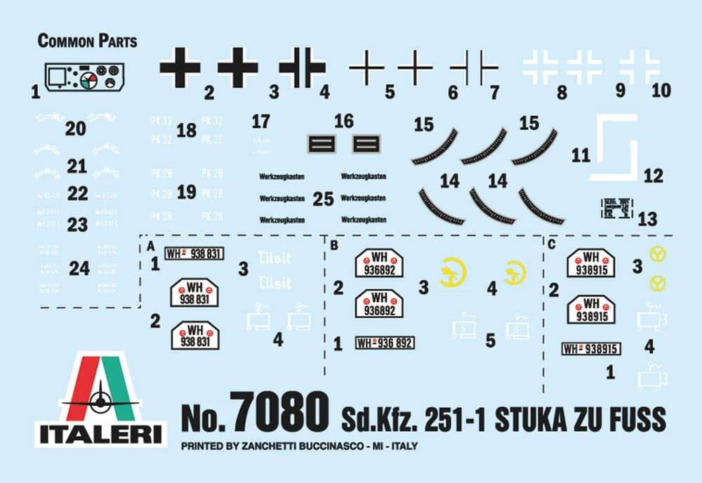 italeri-7080s-sd-kfz-251-1-stuka-zu-fuss-maquette-militaire-1-72-coller image 3