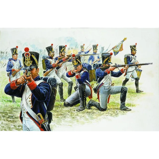 italeri-i6002-maquette-figurine-infanterie-de-ligne-fran-aise-chelle-1-72 image 1