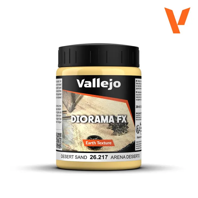 vallejo-diorama-fx-texture-sable-d-sert-p-te-effet-sol-200-ml image 1