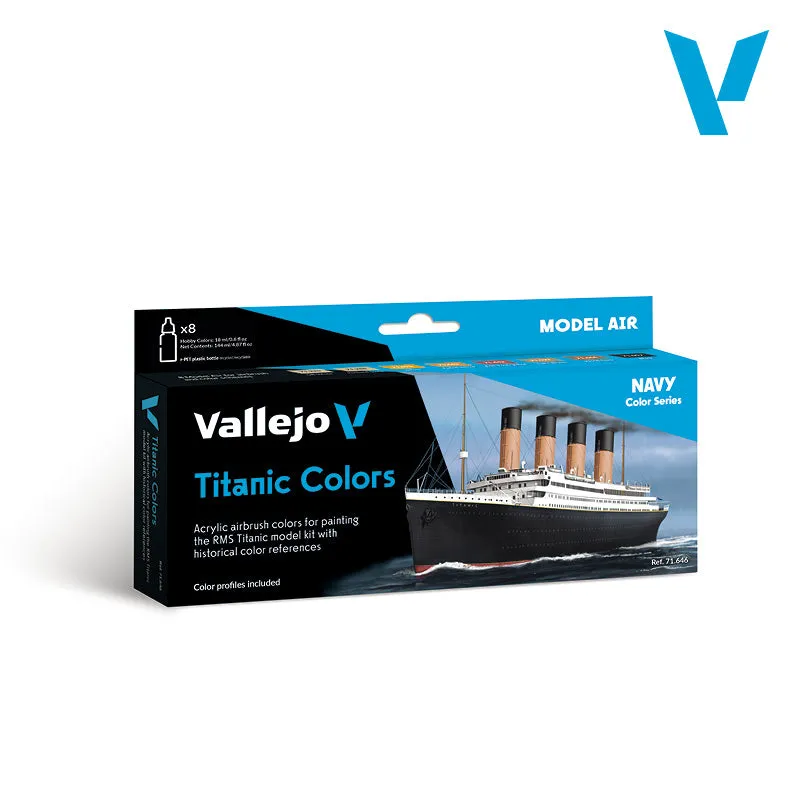 vallejo-model-air-set-8-couleurs-titanic-8-x-17-ml image 1