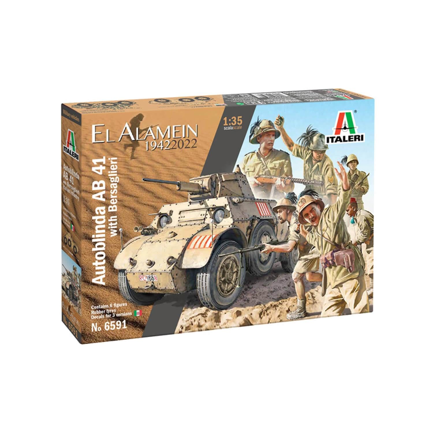 italeri-6591-ab-41-avec-bersaglieri-infanterie-italienne-maquette-v-hicule-milit image 2