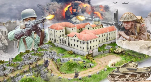 italeri-6198-montecassino-44-gustav-line-battle-set-maquette-1-72 image 1