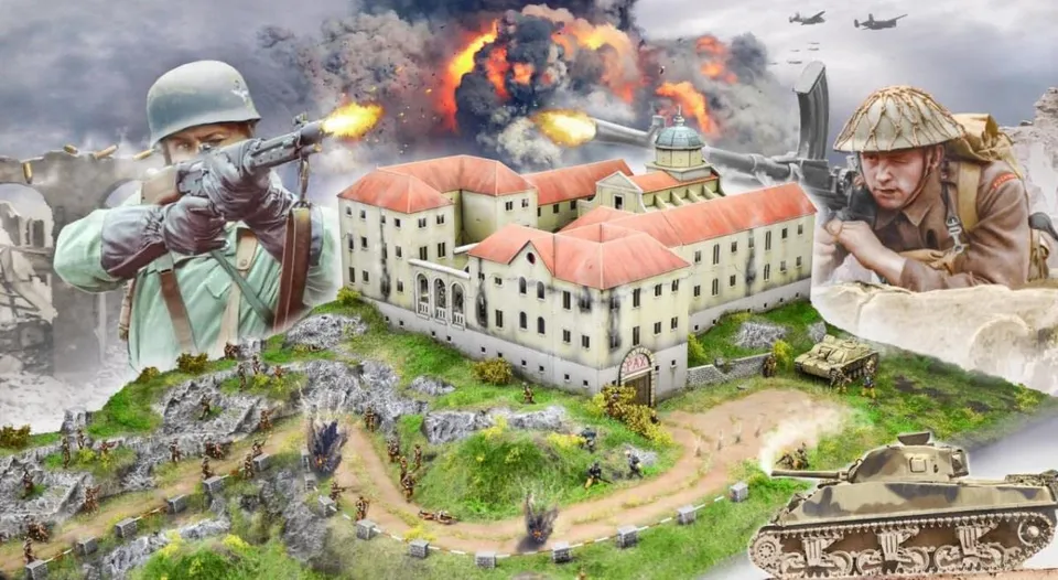 italeri-6198-montecassino-44-gustav-line-battle-set-maquette-1-72 image 1