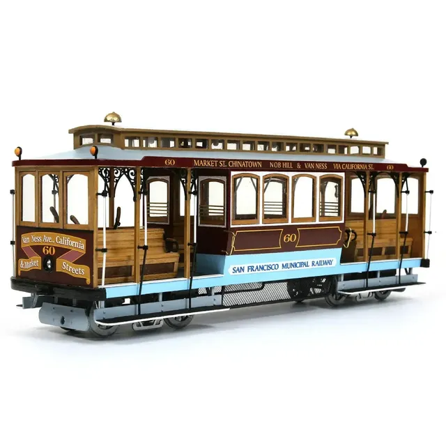 occre-san-francisco-maquette-cable-car-tramway-en-kit-bois image 1