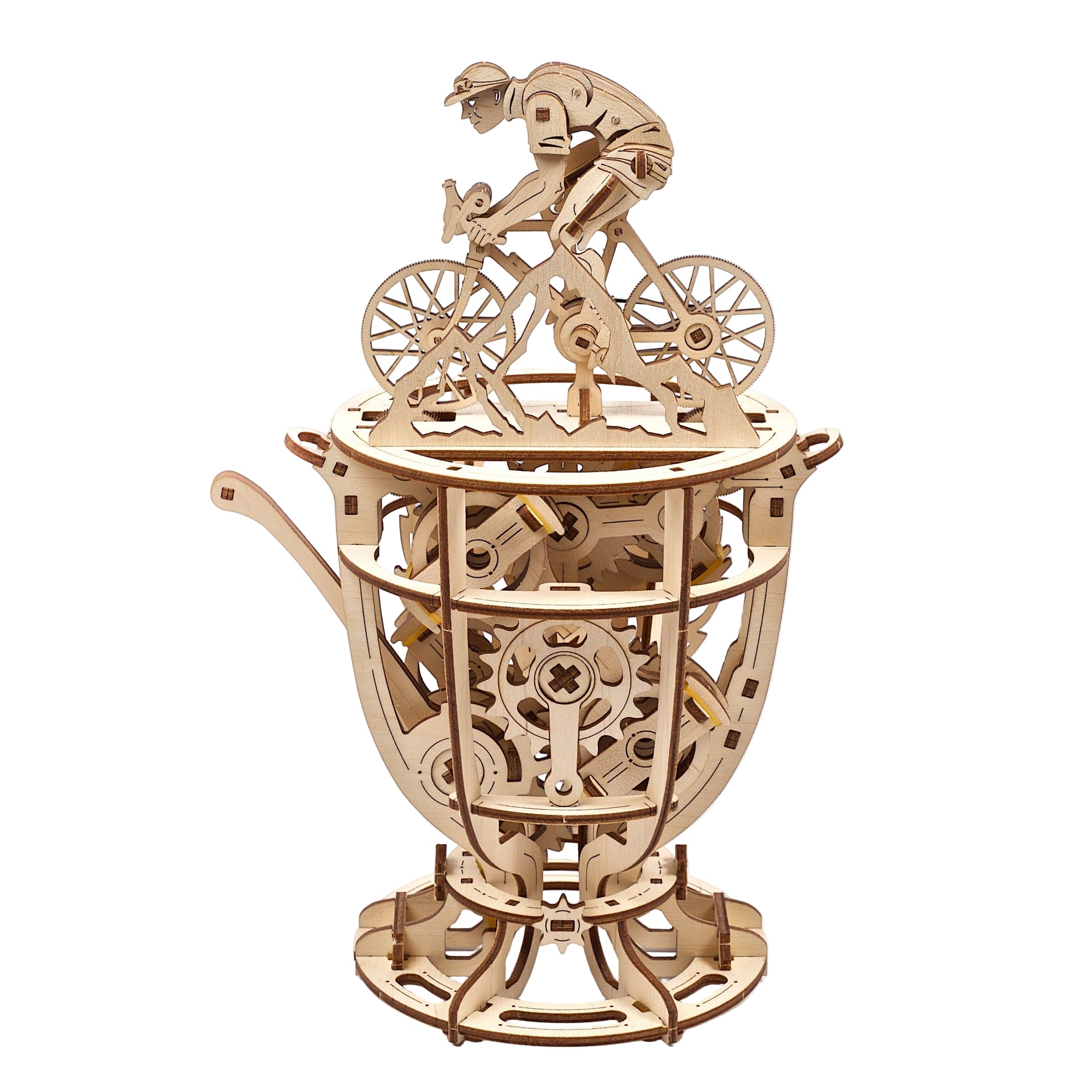 ugears-automaton-cyclist-puzzle-3d-m-canique-en-bois image 3