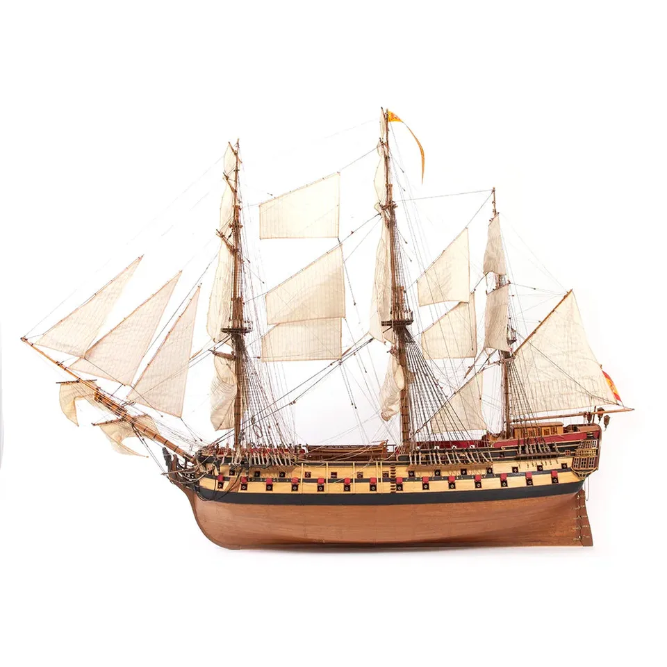 occre-monta-s-kit-maquette-bateau-en-bois-vaisseau-espagnol image 1
