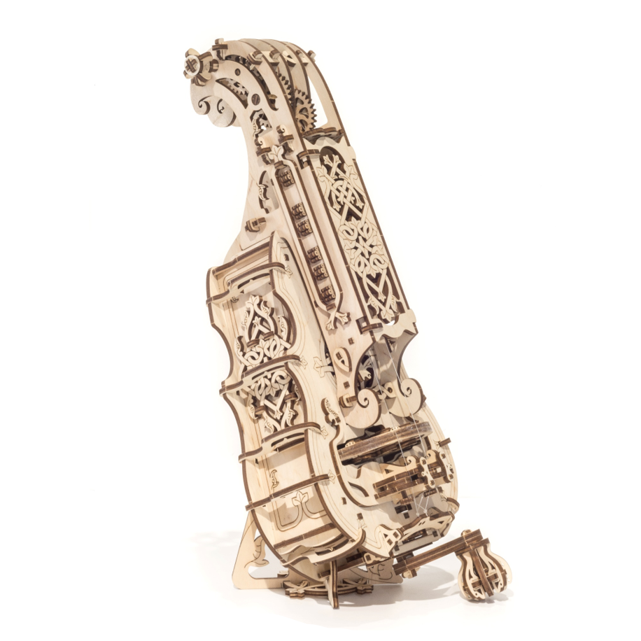 ugears-hurdy-gurdy-maquette-m-canique-en-bois-instrument-de-musique image 2