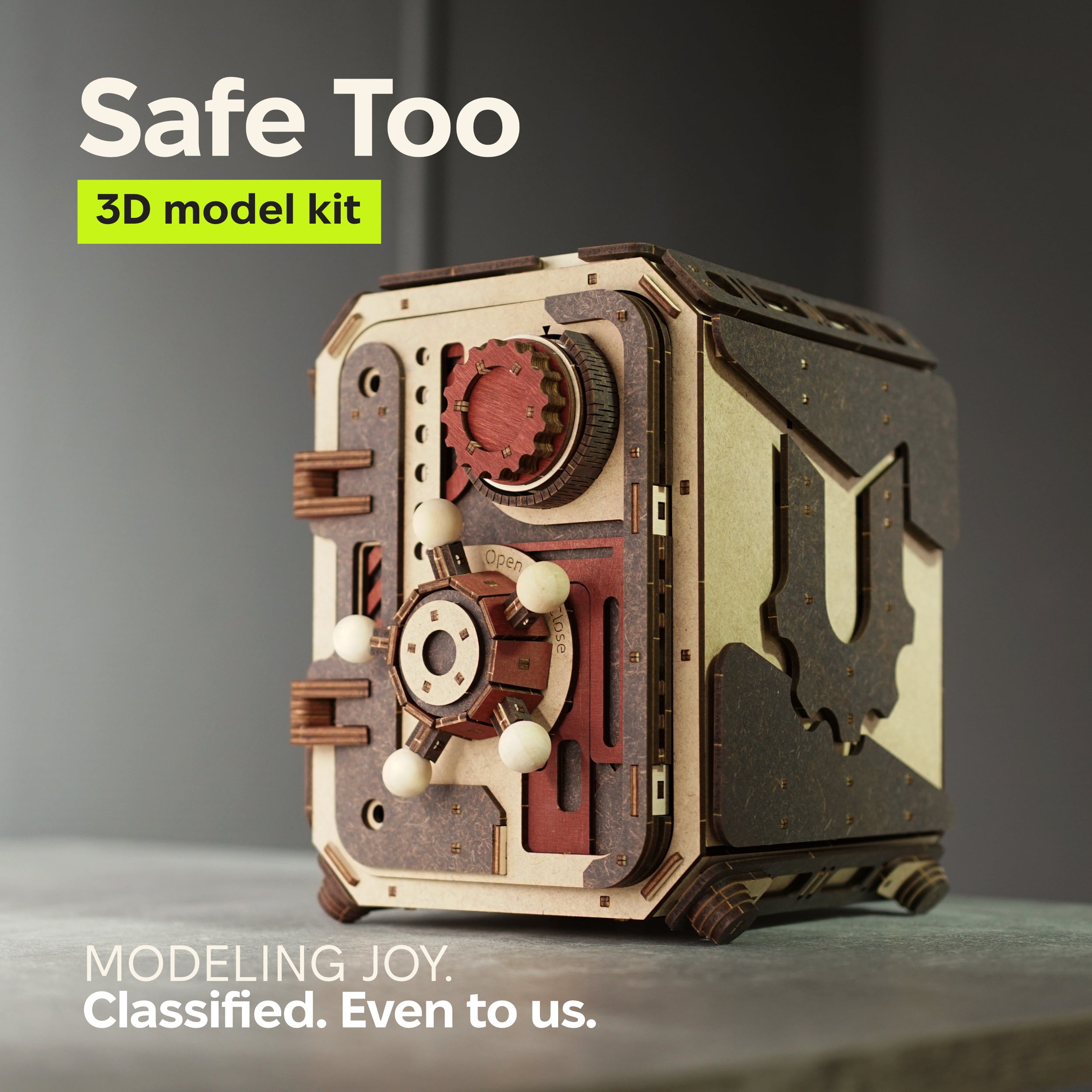 ugears-safe-too-coffre-fort-m-canique-en-bois-code image 8
