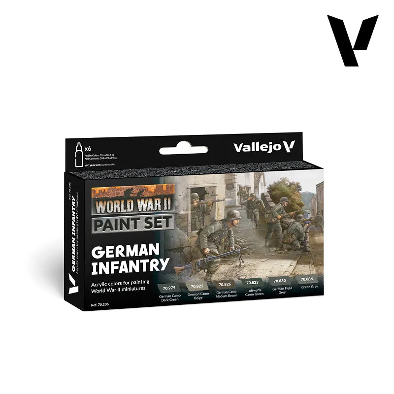 vallejo-model-color-set-6-uniformes-arm-e-allemande-wwii-maquette image 1