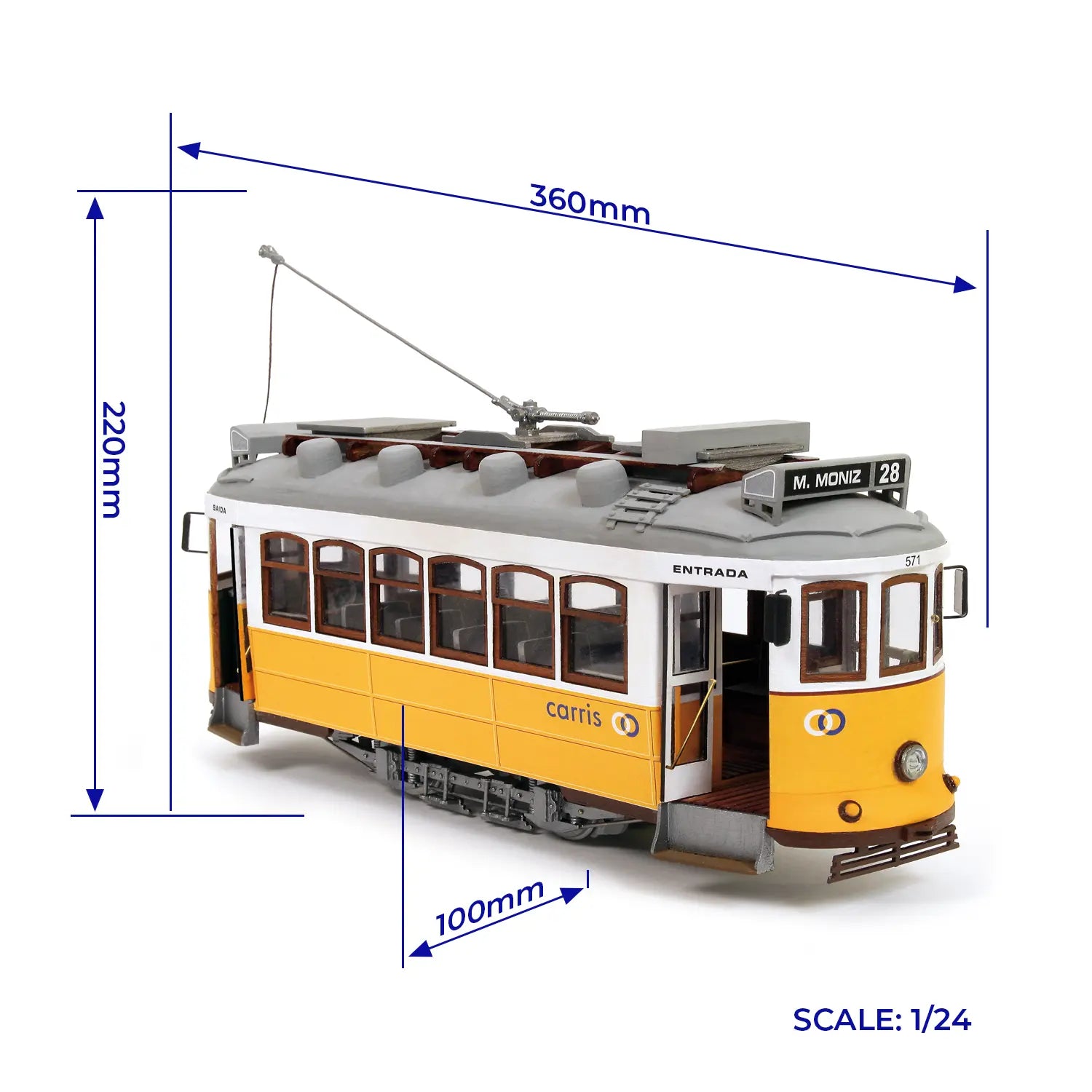 occre-lisboa-maquette-tramway-de-lisbonne-en-kit image 2