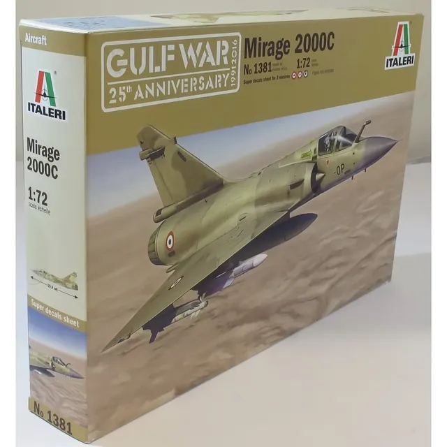italeri-mirage-2000c-1-72-maquette-plastique-avion-monter image 1