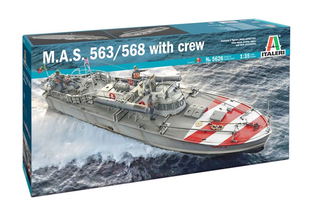 italeri-5626-italian-mas-568-4a-serie-avec-quipage-maquette-bateau-1-35 image 1