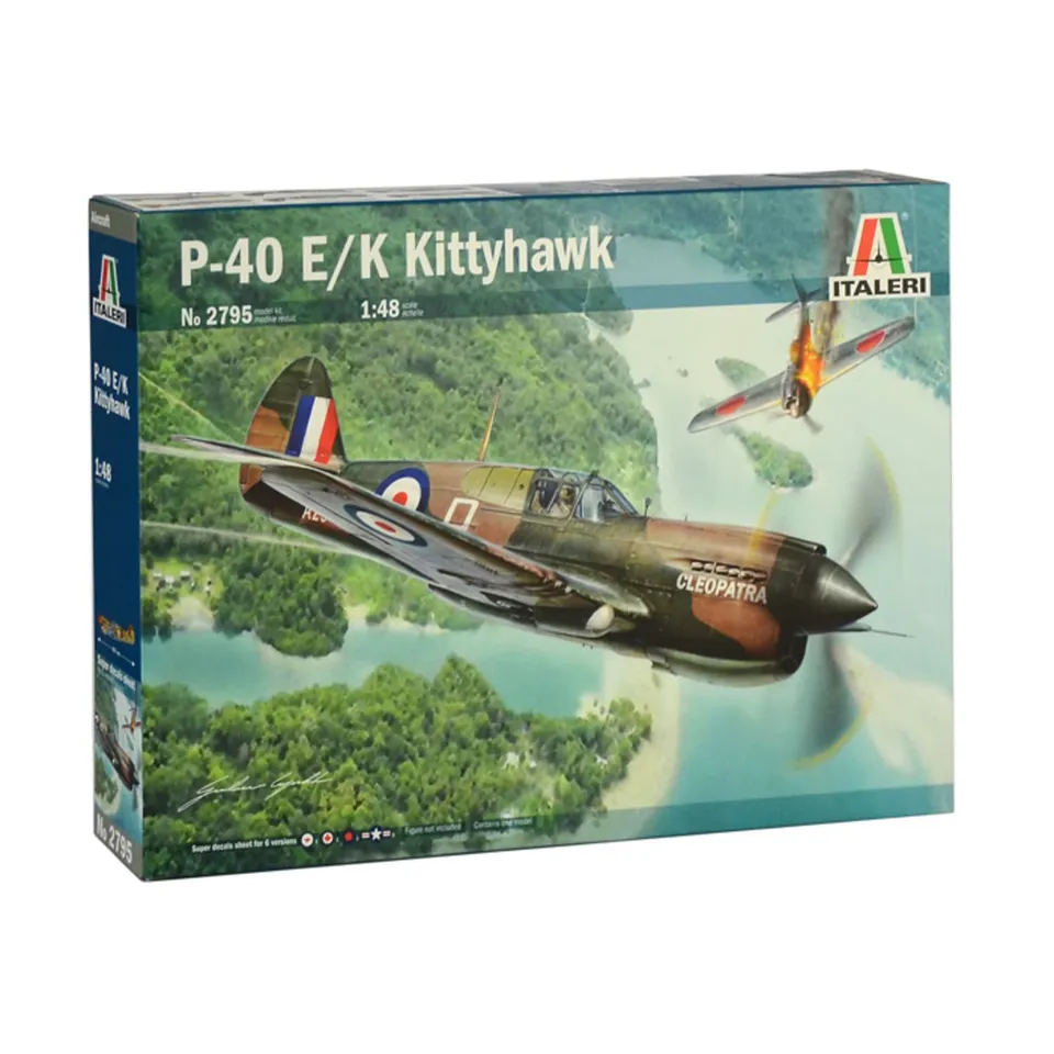italeri-p-40e-k-kittyhawk-maquette-avion-plastique image 1