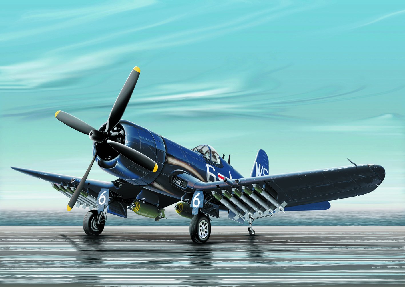 italeri-i062-corsair-f4u-4b-maquette-aviation-1-72 image 1