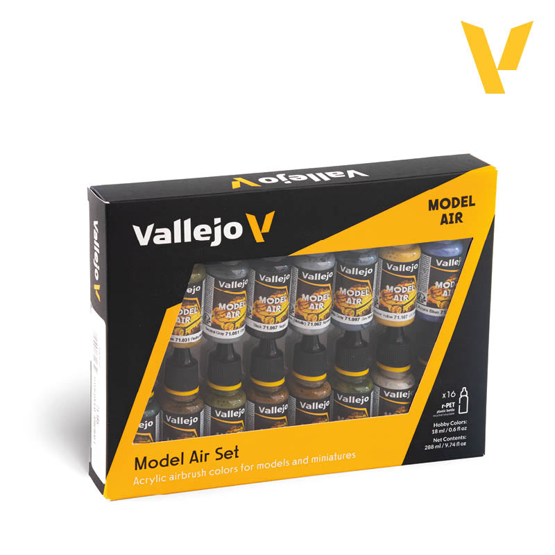 vallejo-model-air-set-16-couleurs-avions-usaaf-wwii-18-ml image 1