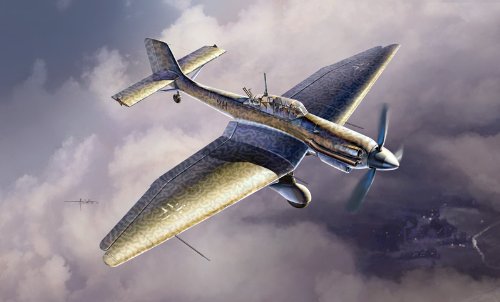 italeri-i2709-junkers-ju-87-d-5-stuka-maquette-avion-plastique image 5
