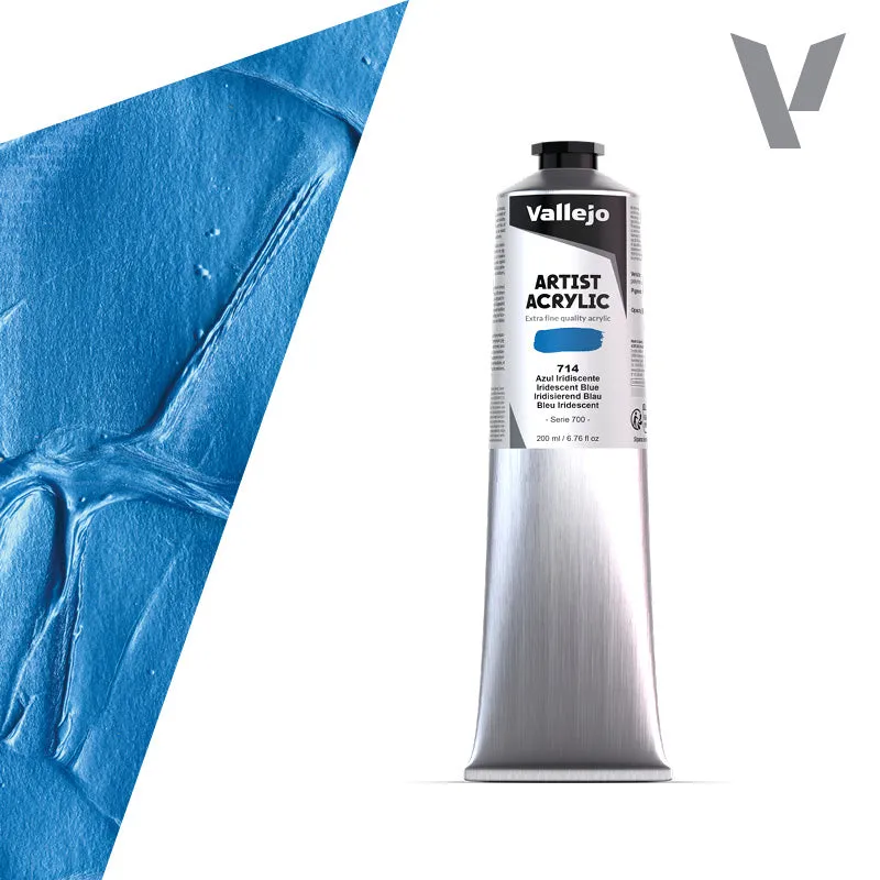 vallejo-peinture-acrylique-bleu-iridescent-200-ml-beaux-arts image 1