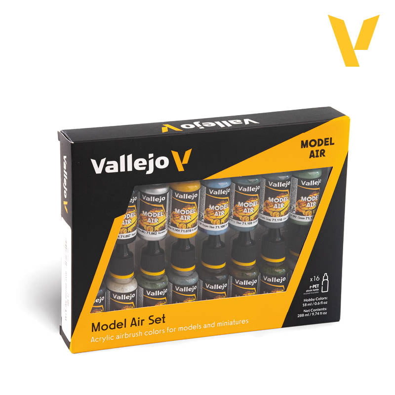 vallejo-model-air-set-16-couleurs-avions-britanniques-raf-faa-wwii-18-ml image 1