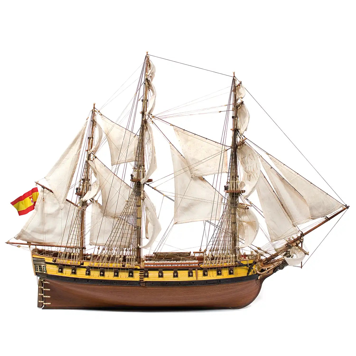 occre-n-s-mercedes-kit-maquette-bateau-fr-gate-34-canons image 2
