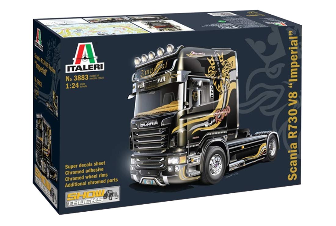 italeri-scania-r730-v8-imp-rial-maquette-camion-i3883 image 1