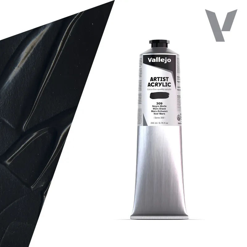 vallejo-acrylique-beaux-arts-noir-mars-200-ml image 1