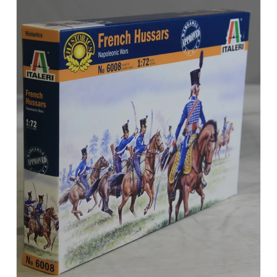 italeri-i6008-maquette-figurine-hussards-fran-ais-chelle-1-72 image 1