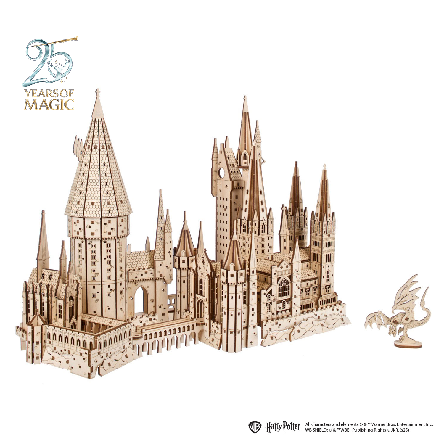 ugears-ch-teau-de-hogwarts-maquette-m-canique-en-bois image 2