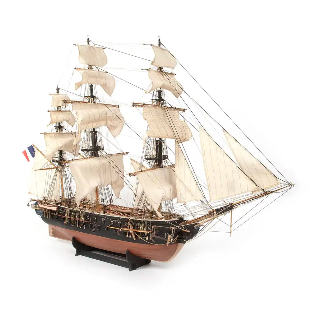 occre-belle-poule-maquette-navire-haute-fid-lit-avec-voiles image 6