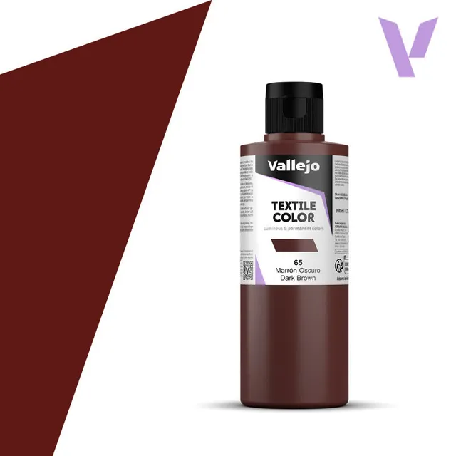 vallejo-textile-color-marron-fonc-200-ml-peinture-tissu image 1