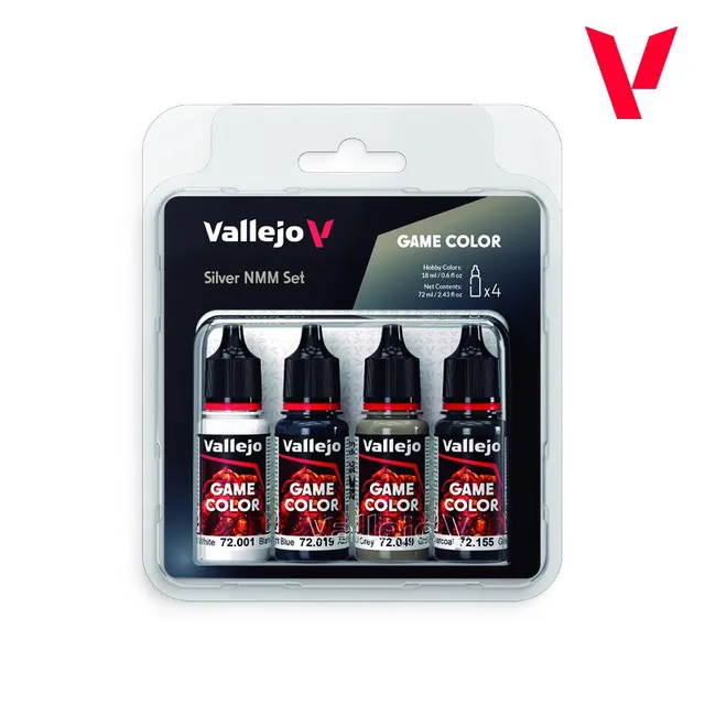 vallejo-game-color-set-4-couleurs-nmm-argent-18-ml image 1