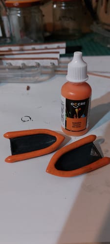 Orange éclatant