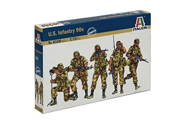 italeri-i6168-figurines-u-s-infantry-moderne-ann-es-80-90-chelle-1-72 image 1