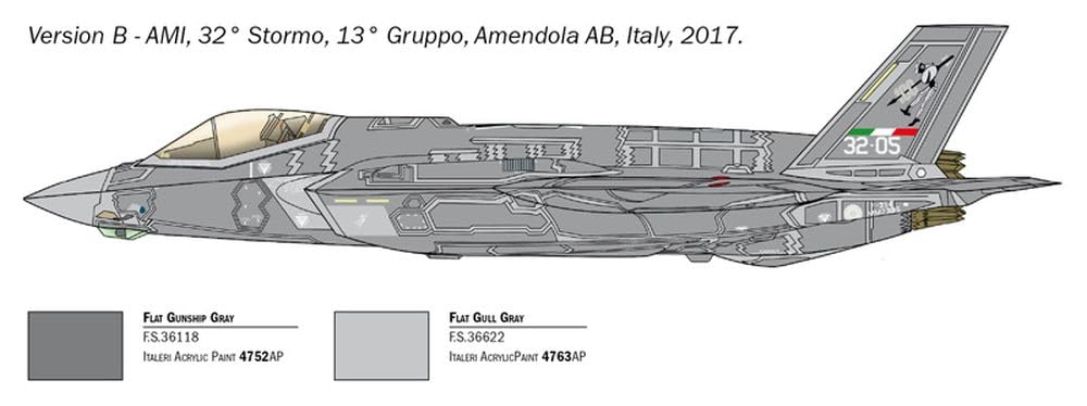 italeri-i1409-maquette-aviation-f-35a-chelle-1-72 image 4