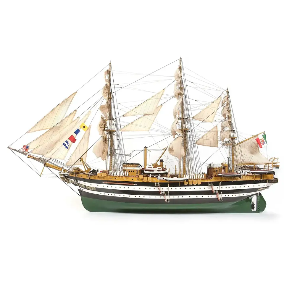 occre-amerigo-vespucci-1-100-maquette-bateau-en-bois-kit image 1