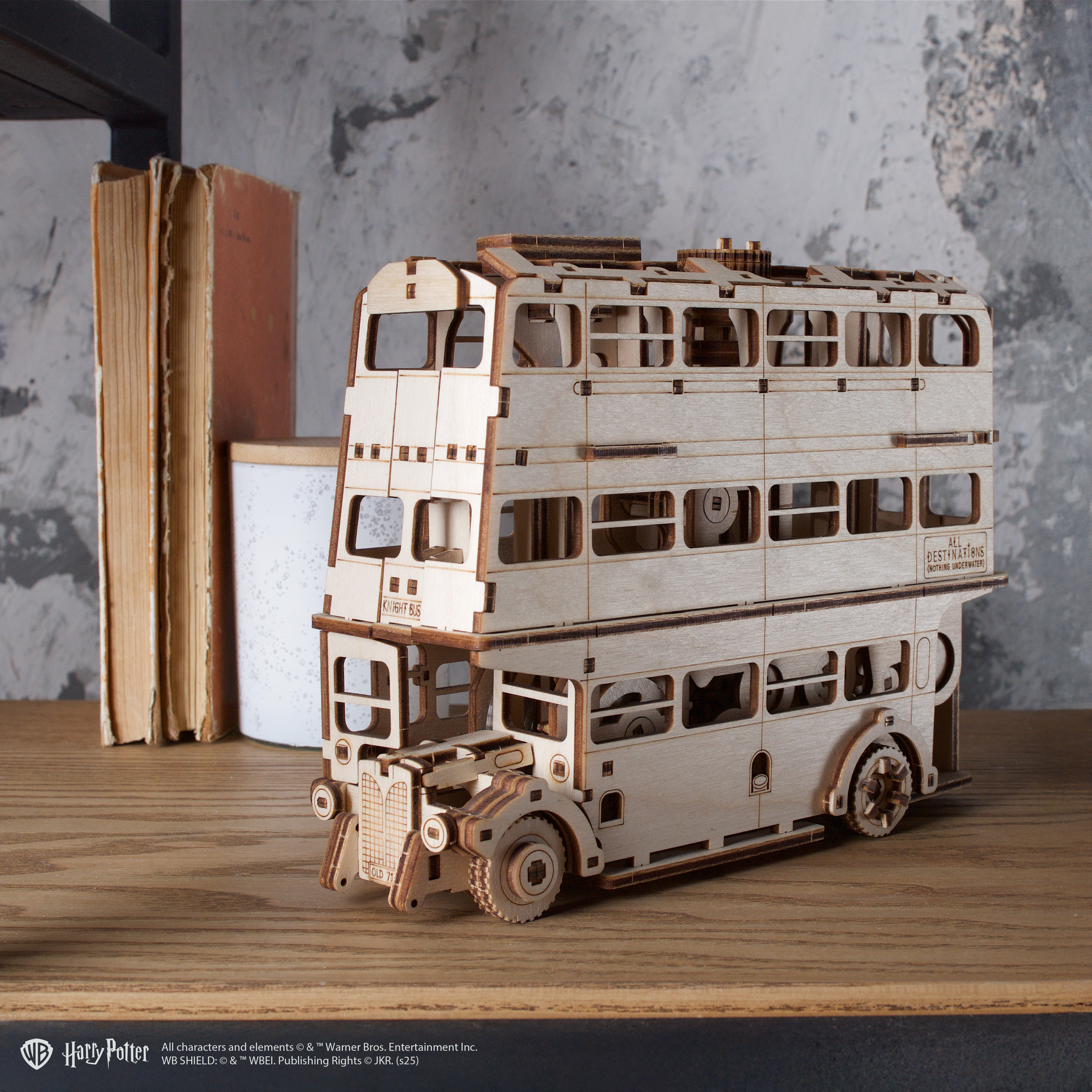 ugears-knight-bus-harry-potter-maquette-m-canique-bois image 8