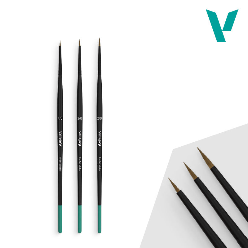 vallejo-pro-modeler-definition-set-set-de-3-pinceaux-de-pr-cision-4-0-3-0-2-0 image 1