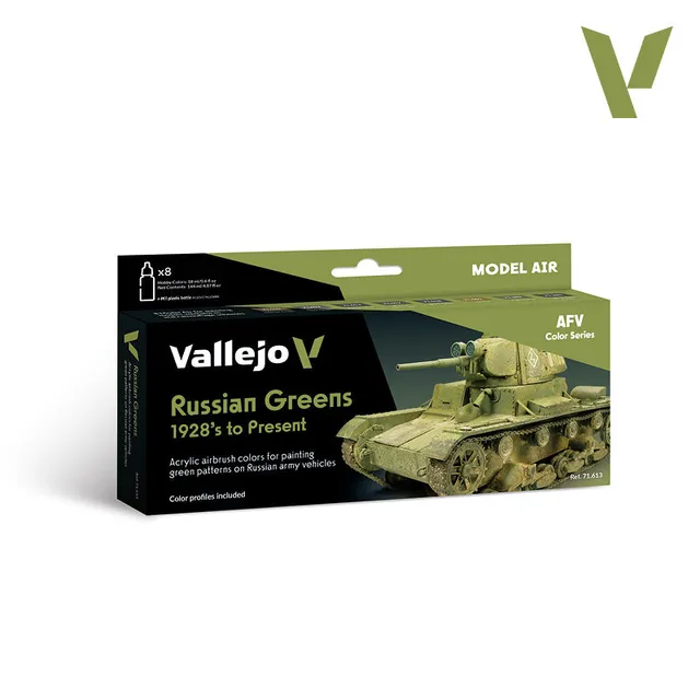 vallejo-model-air-set-8-verts-v-hicules-sovi-tiques-et-russes-8-x-18-ml image 1