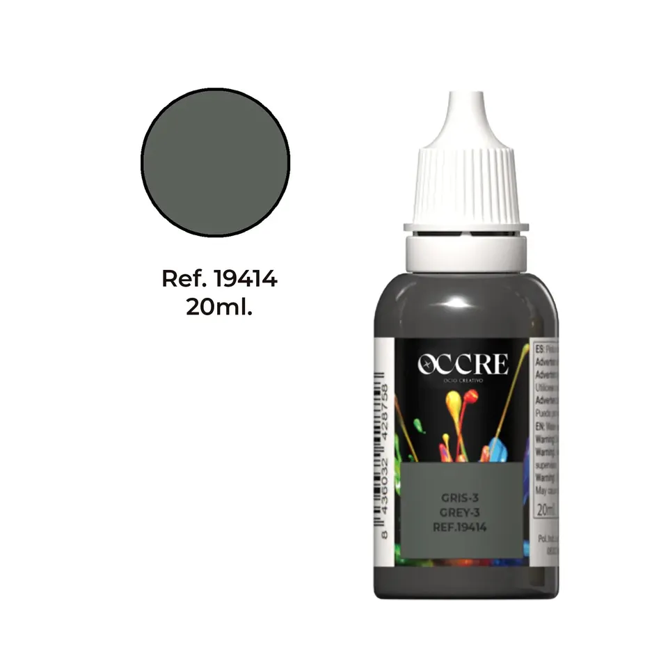 occre-peinture-acrylique-gris-fort-20-ml-dioramas-et-maquettes image 1
