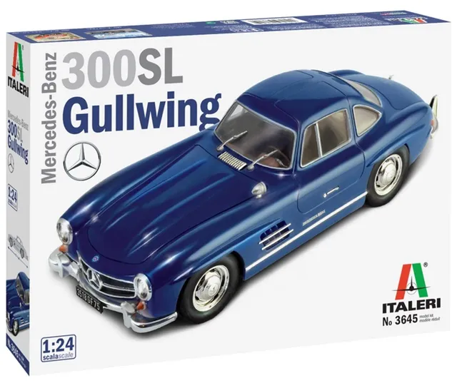 italeri-mercedes-benz-300-sl-gullwing-gw-3645s-maquette-voiture image 1