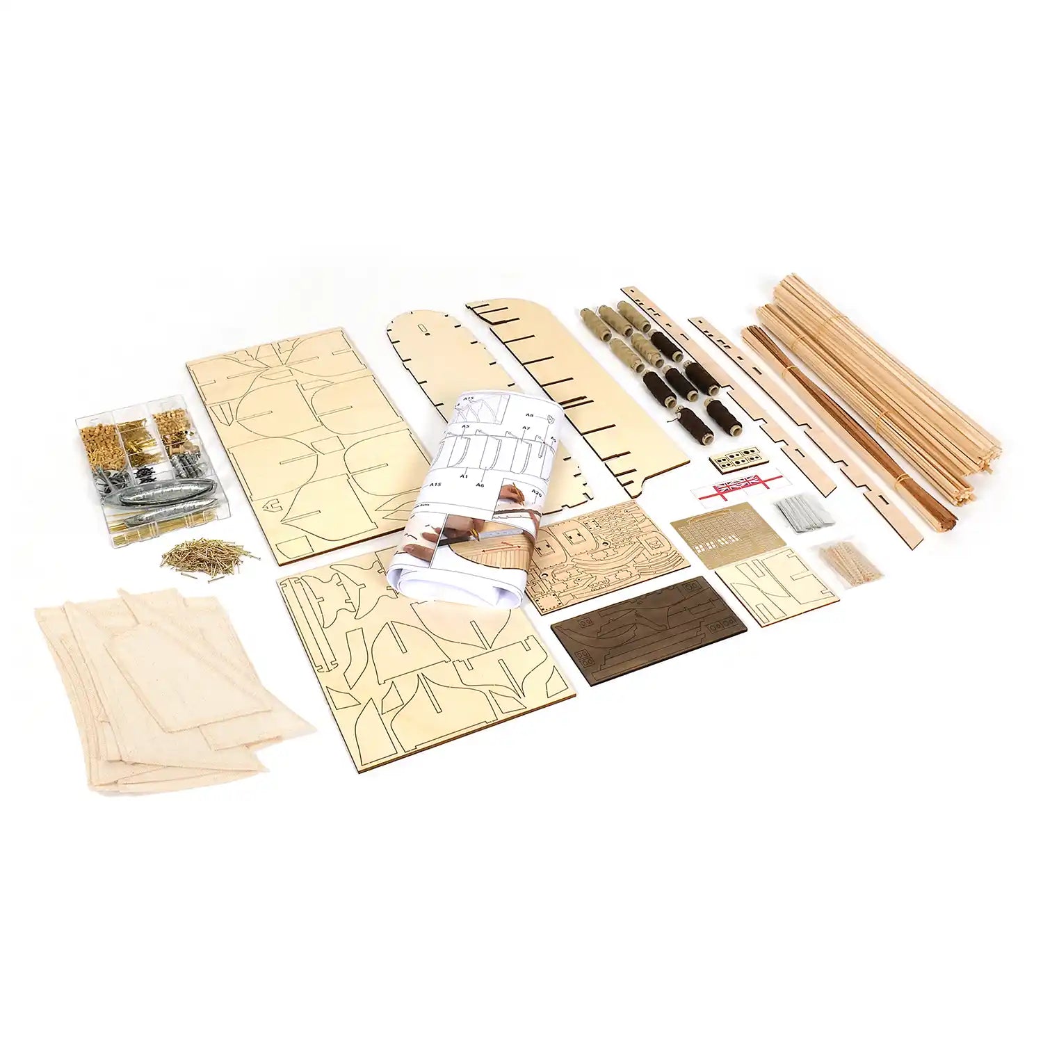 occre-hms-erebus-maquette-bateau-en-bois-kit image 3