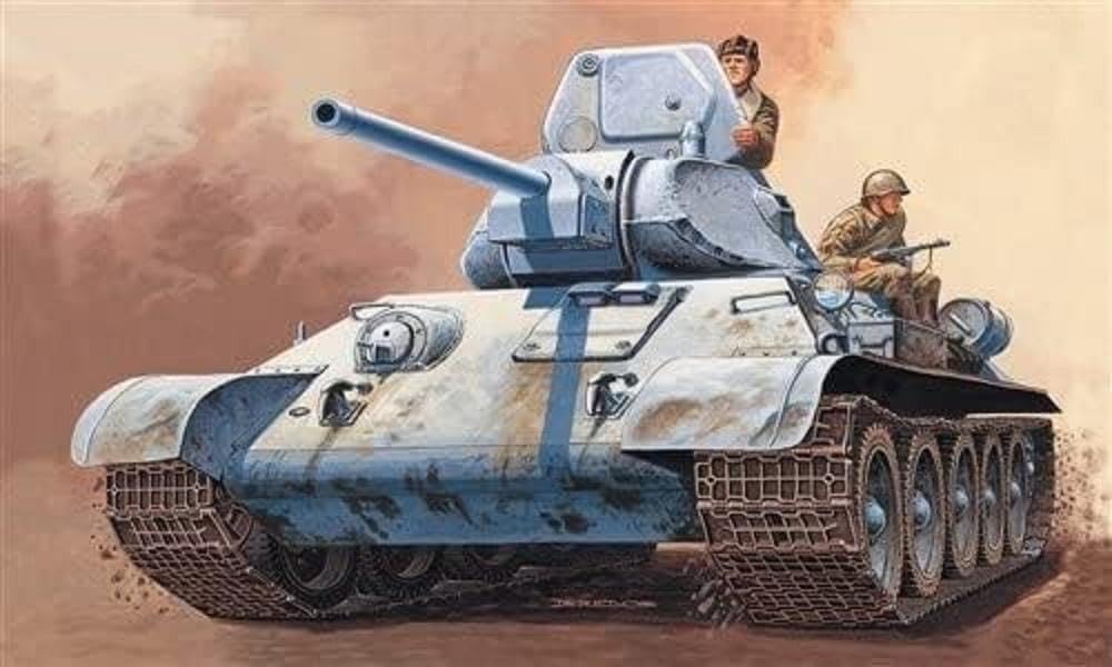 italeri-i7008-t-34-76-maquette-char-militaire-1-72-verte image 2