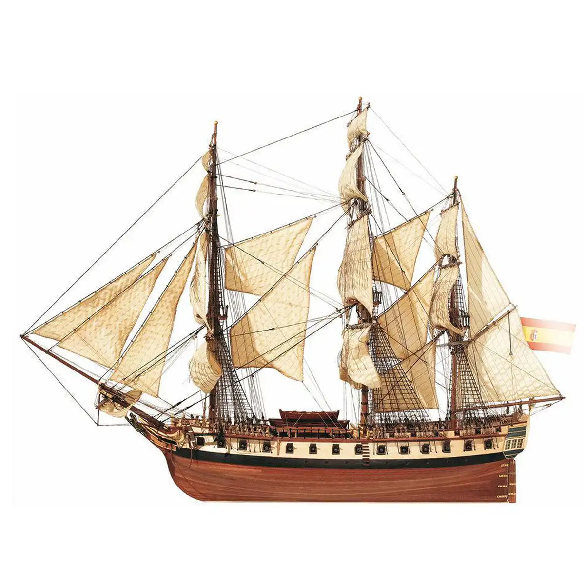 occre-fr-gate-diana-1792-mahonesa-kit-maquette-bateau-bois image 2