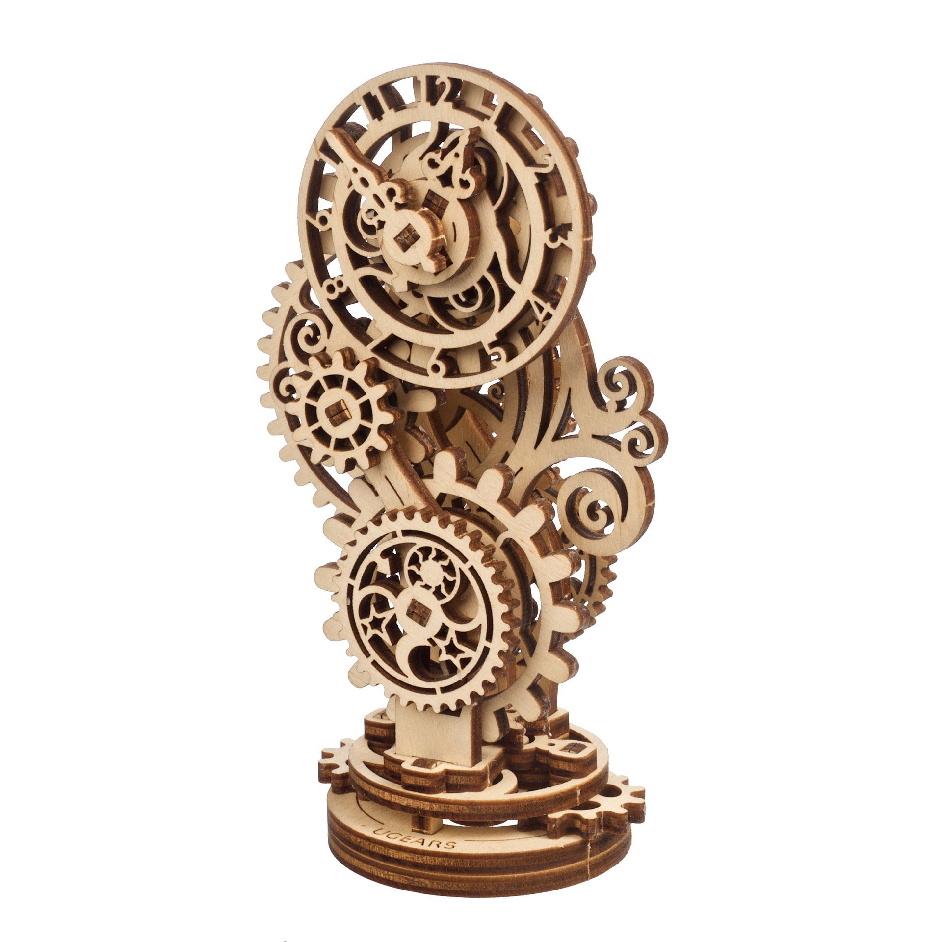 ugears-steampunk-clock-2-0-puzzle-3d-bois-m-canique image 2