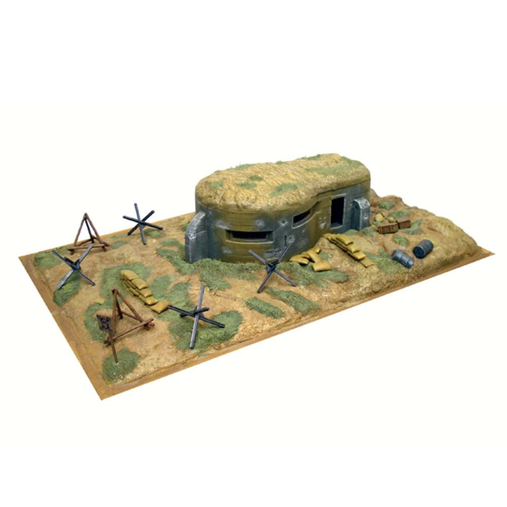 italeri-bunker-et-accessoires-i6070-maquette-diorama-1-72-monter image 2
