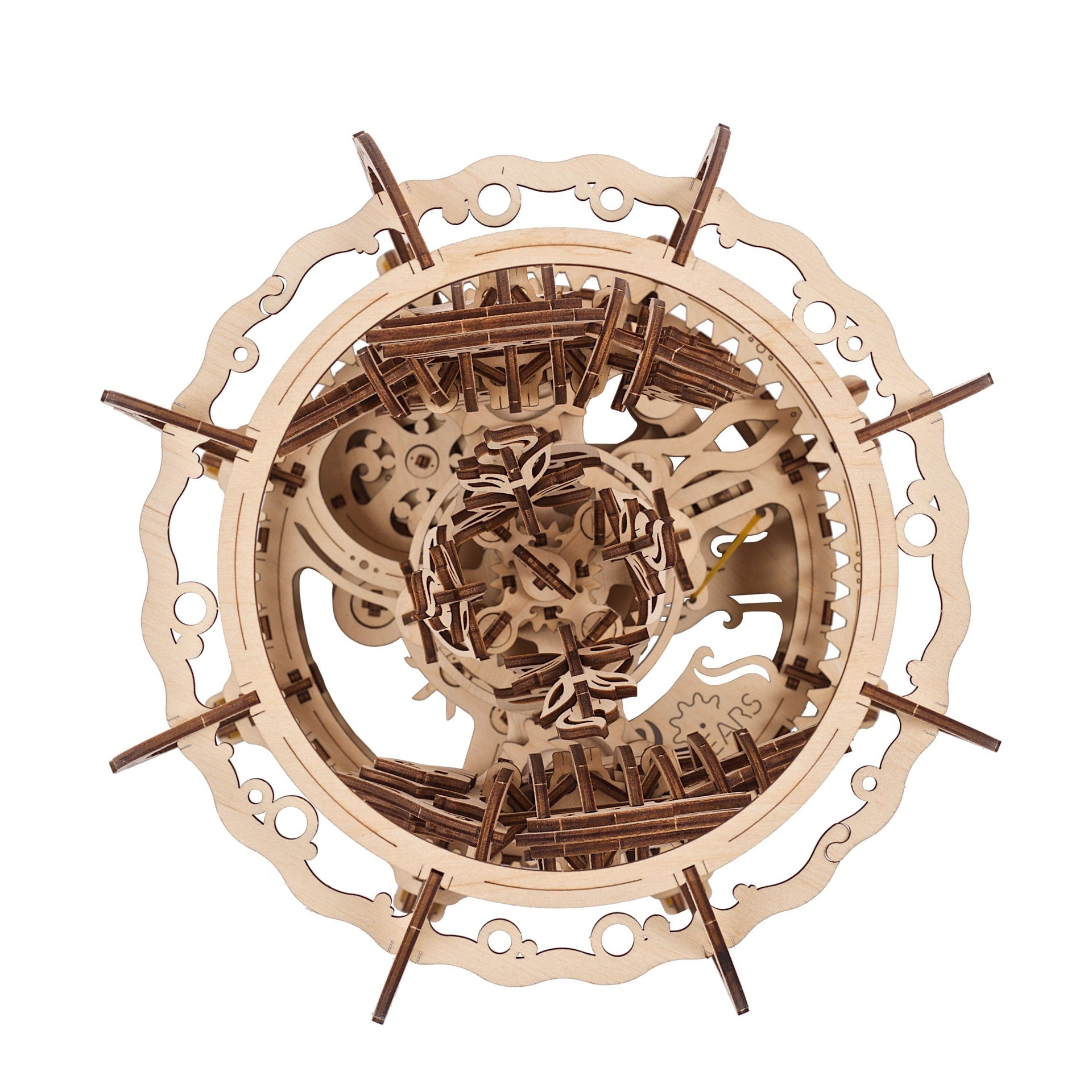 ugears-mechanical-aquarium-maquette-m-canique-en-bois image 3