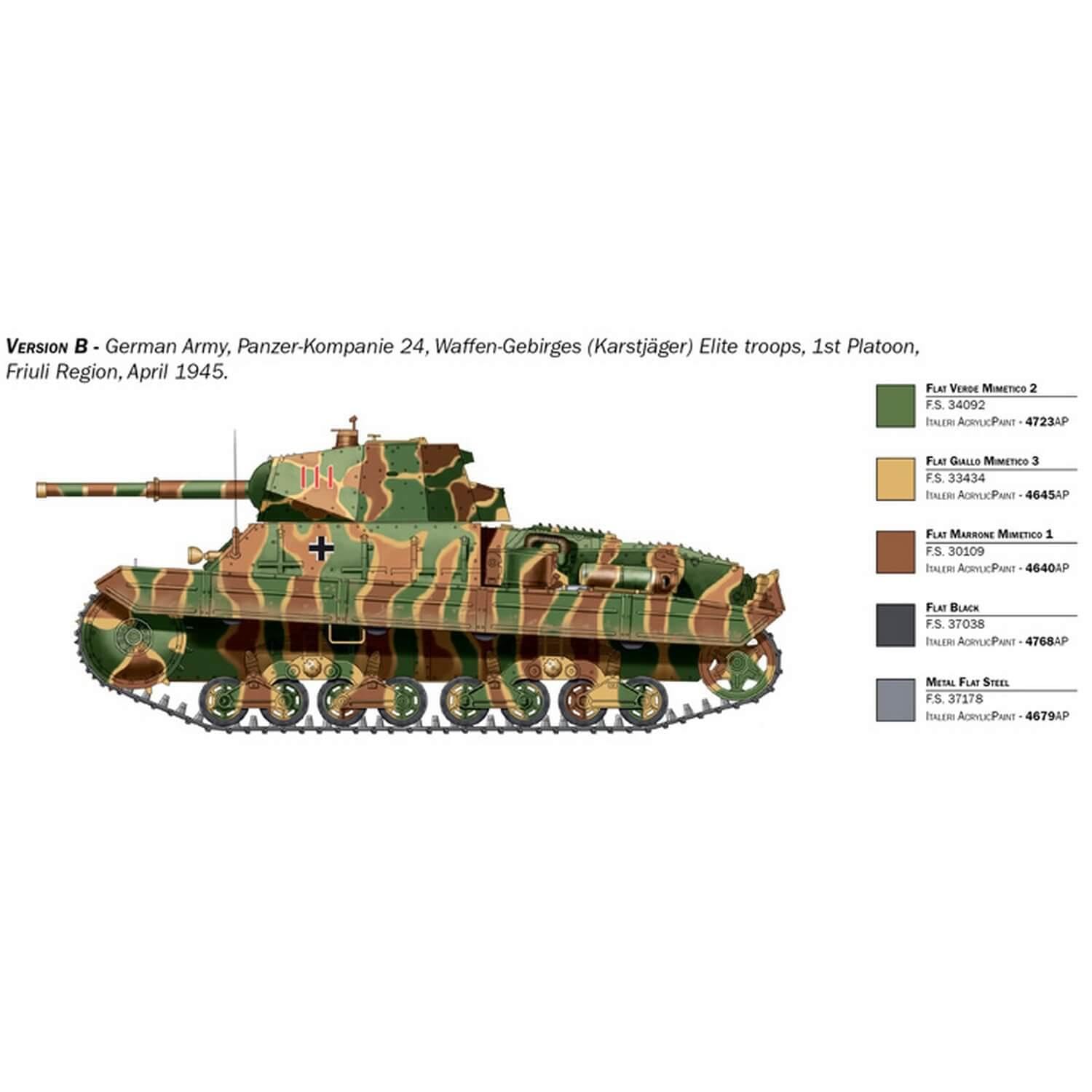 italeri-6599-char-p40-1-35-kit-maquette-militaire-plastique image 2