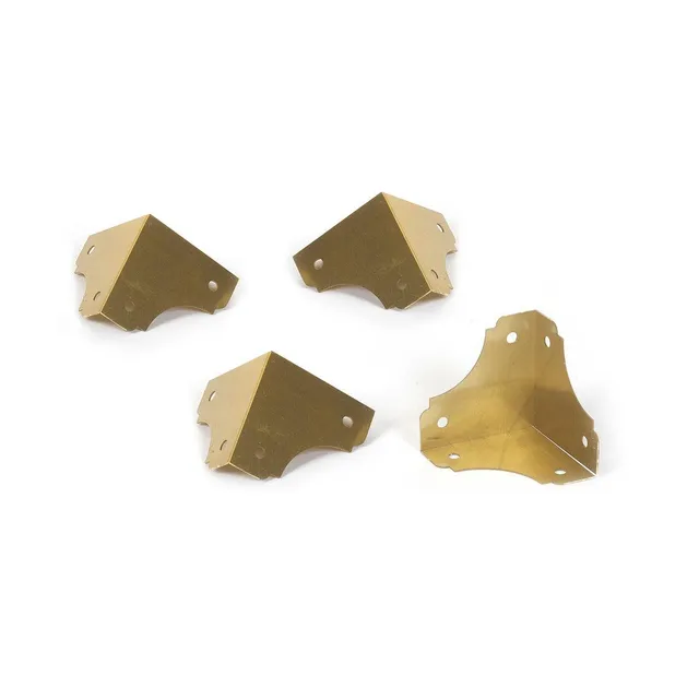 occre-angles-laiton-x4-accessoire-vitrine-maquette image 1