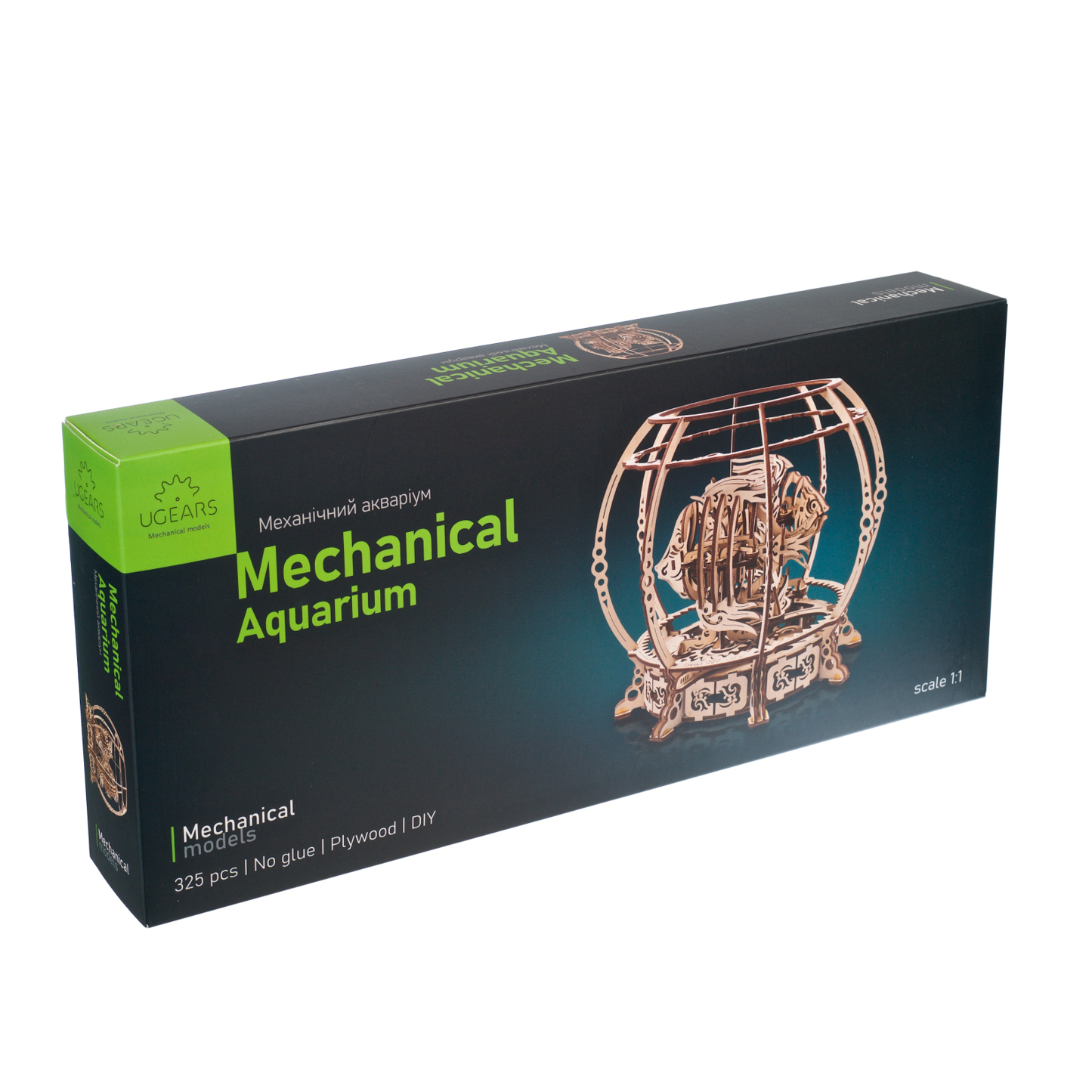 ugears-mechanical-aquarium-maquette-m-canique-en-bois image 5