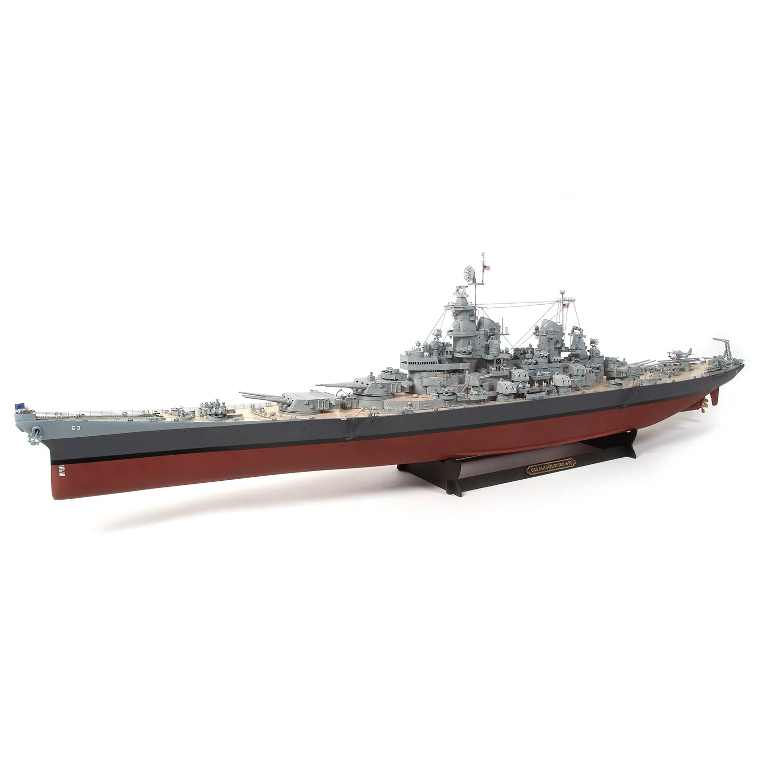 occre-uss-missouri-bb-63-maquette-cuirass-bois-et-m-tal-1-200 image 1
